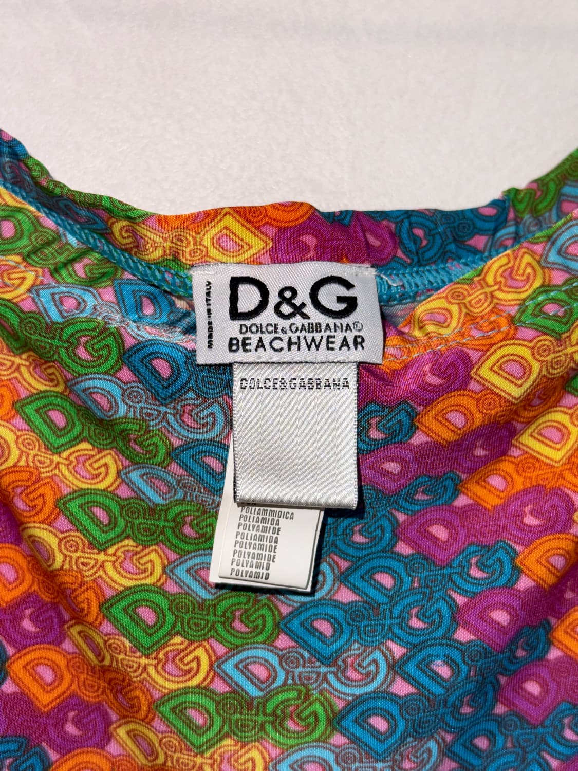 Dolce&Gabbana beachwear rainbow mini sk 상품이미지5