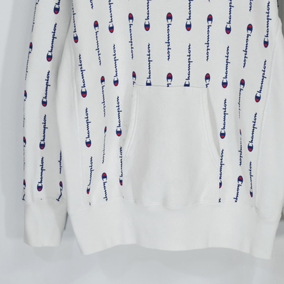 Champion reverse weave warmup 풀오버후드스웻셔츠 상품이미지4
