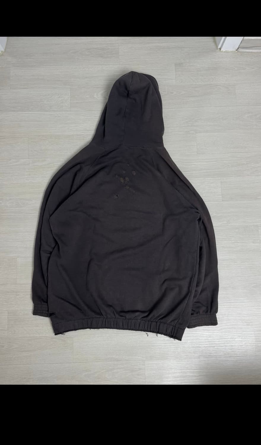 넘버나인 01aw School of Visual Comedy 후드 상품이미지7