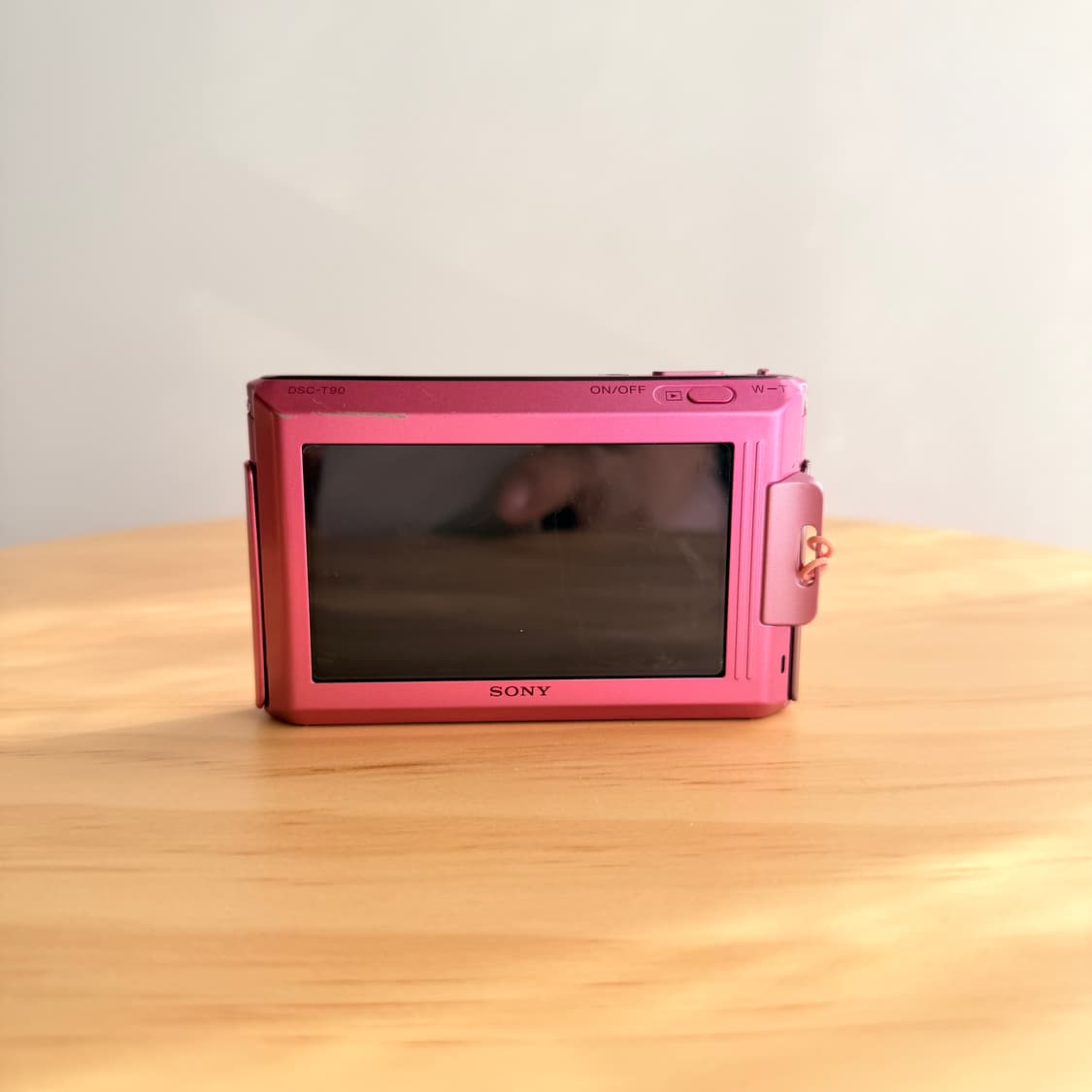 ˘◡˘ 소니 사이버샷 DSC-T90 레트로 쨍한 핑크 빈티지디카 상품이미지5