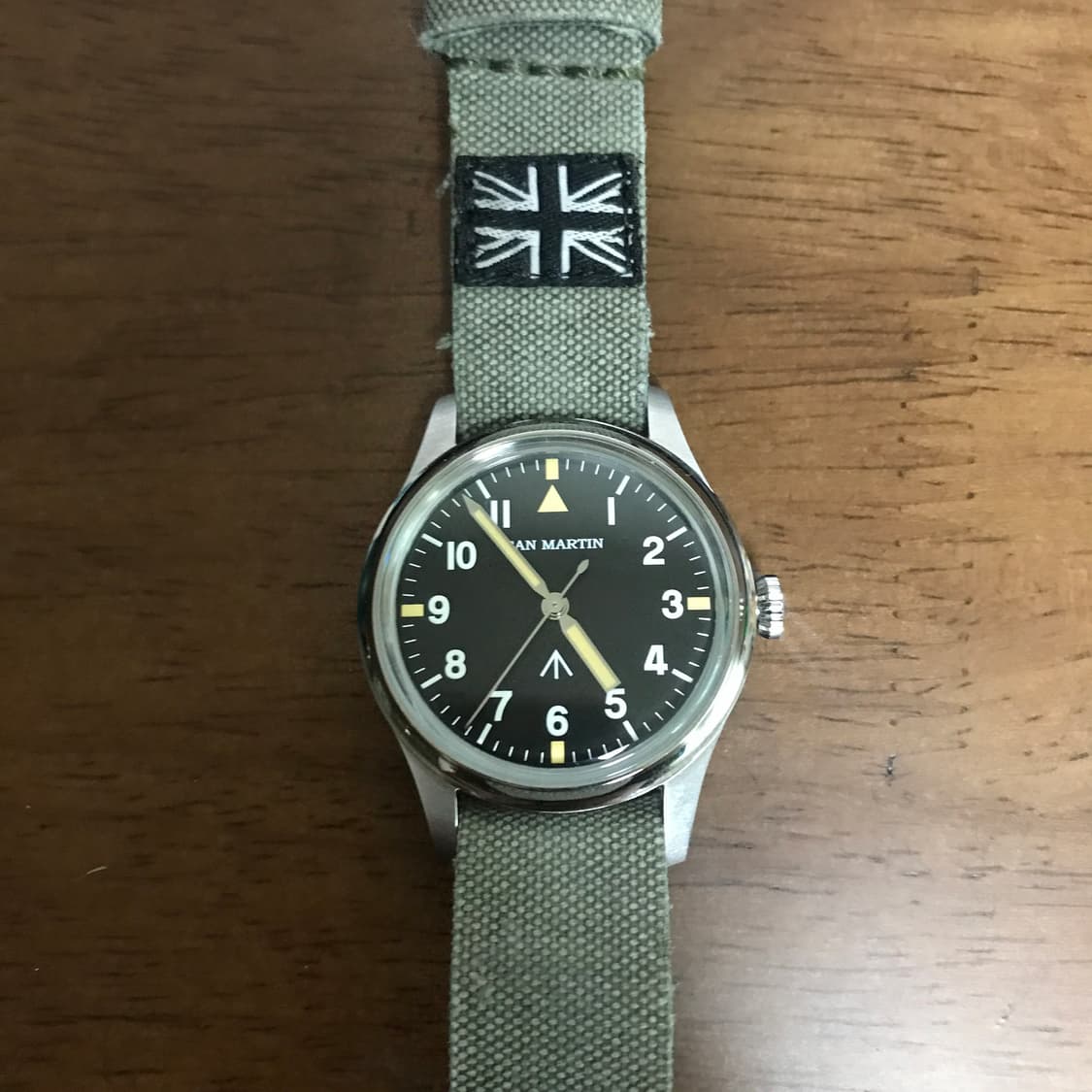 산마틴 영국군 시계 (영국 수재 스트랩) 상품이미지7