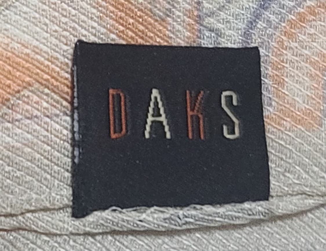 DAKS 닥스 실크·울 혼방 자카드 페이즐리 스카프 (롱 타입) 상품이미지4