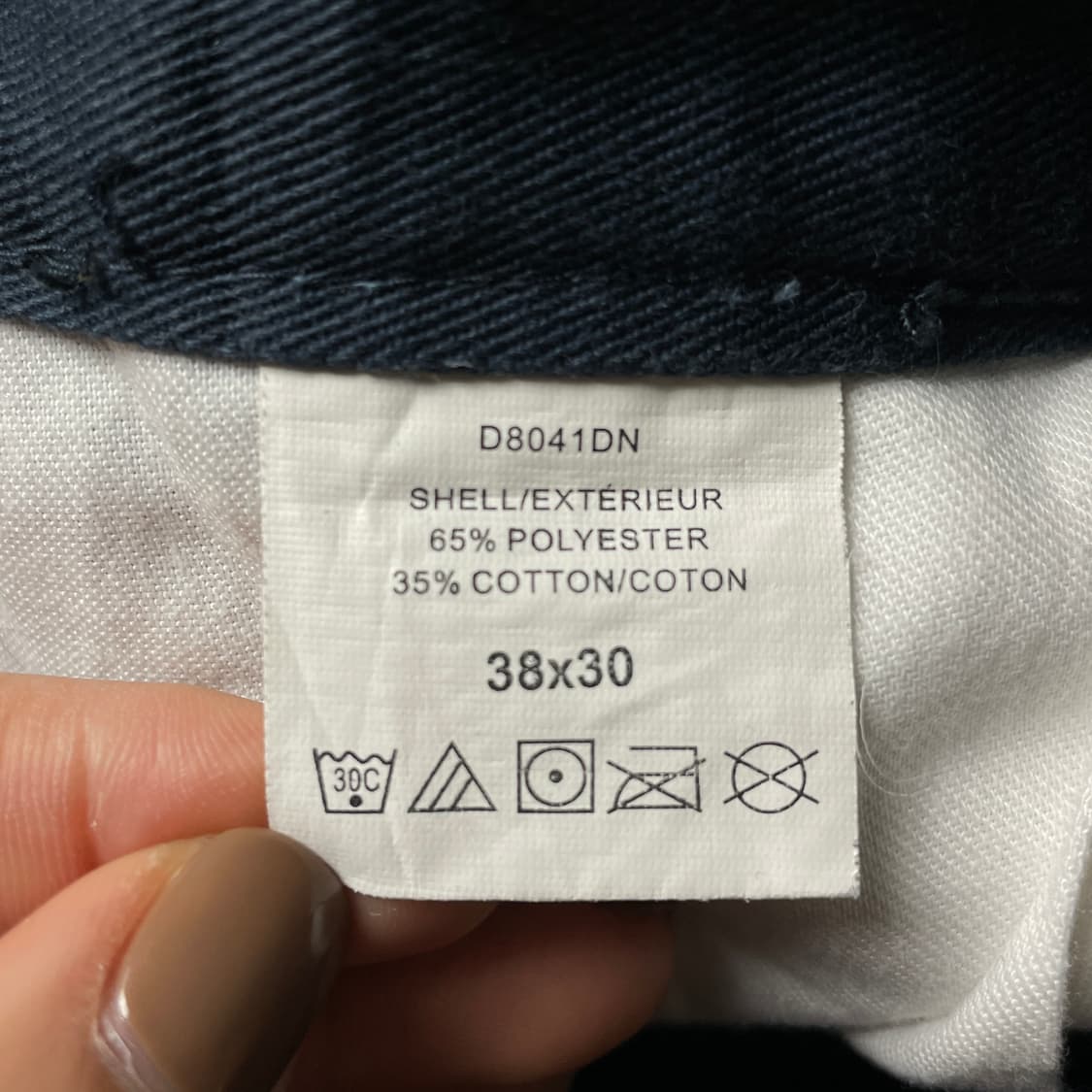 DICKIES 디키즈 빈티지 네이비 카고 워크 팬츠 A00915 상품이미지9