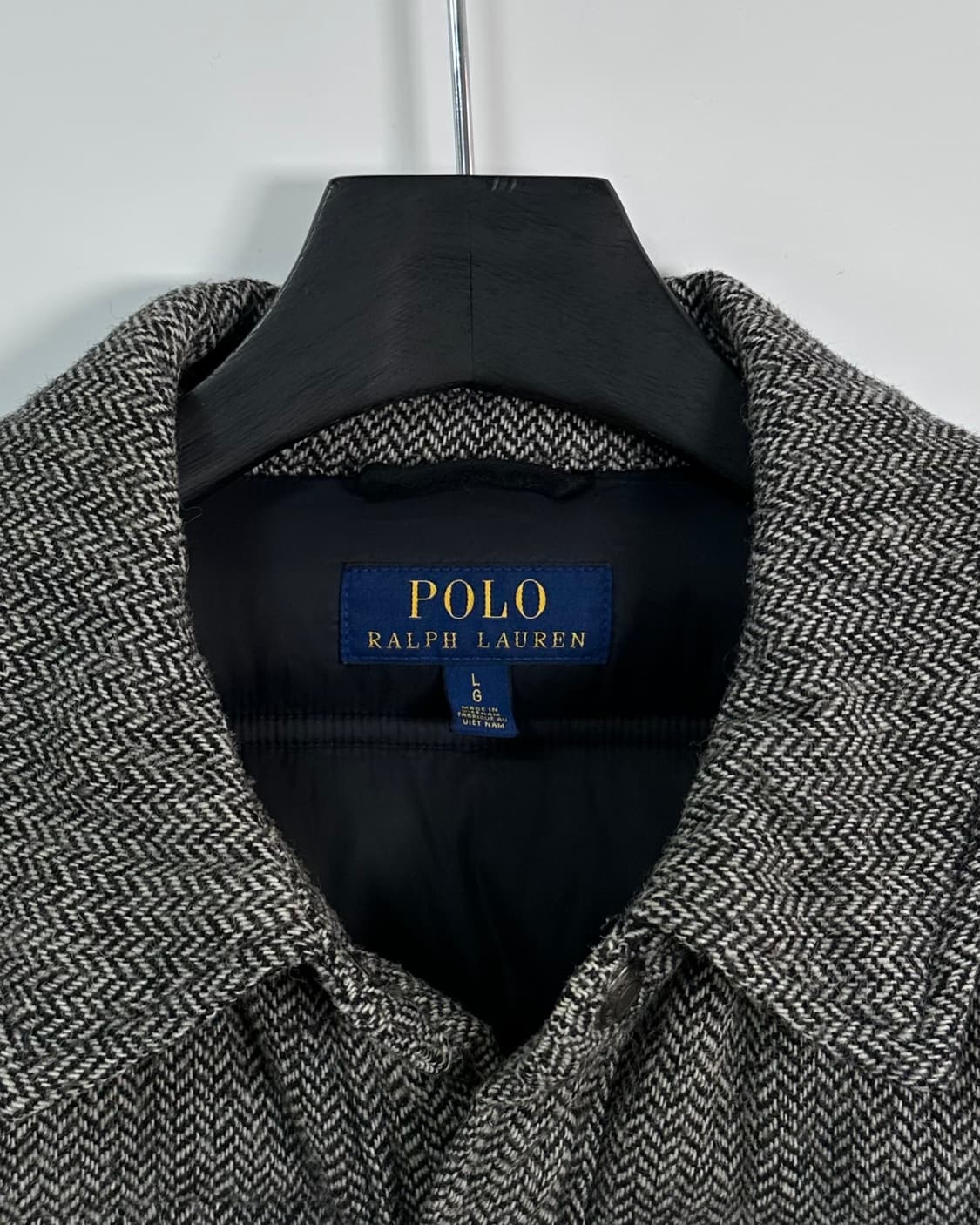 폴로 헤링본 셔츠 다운 자켓(va.12) 상품이미지6