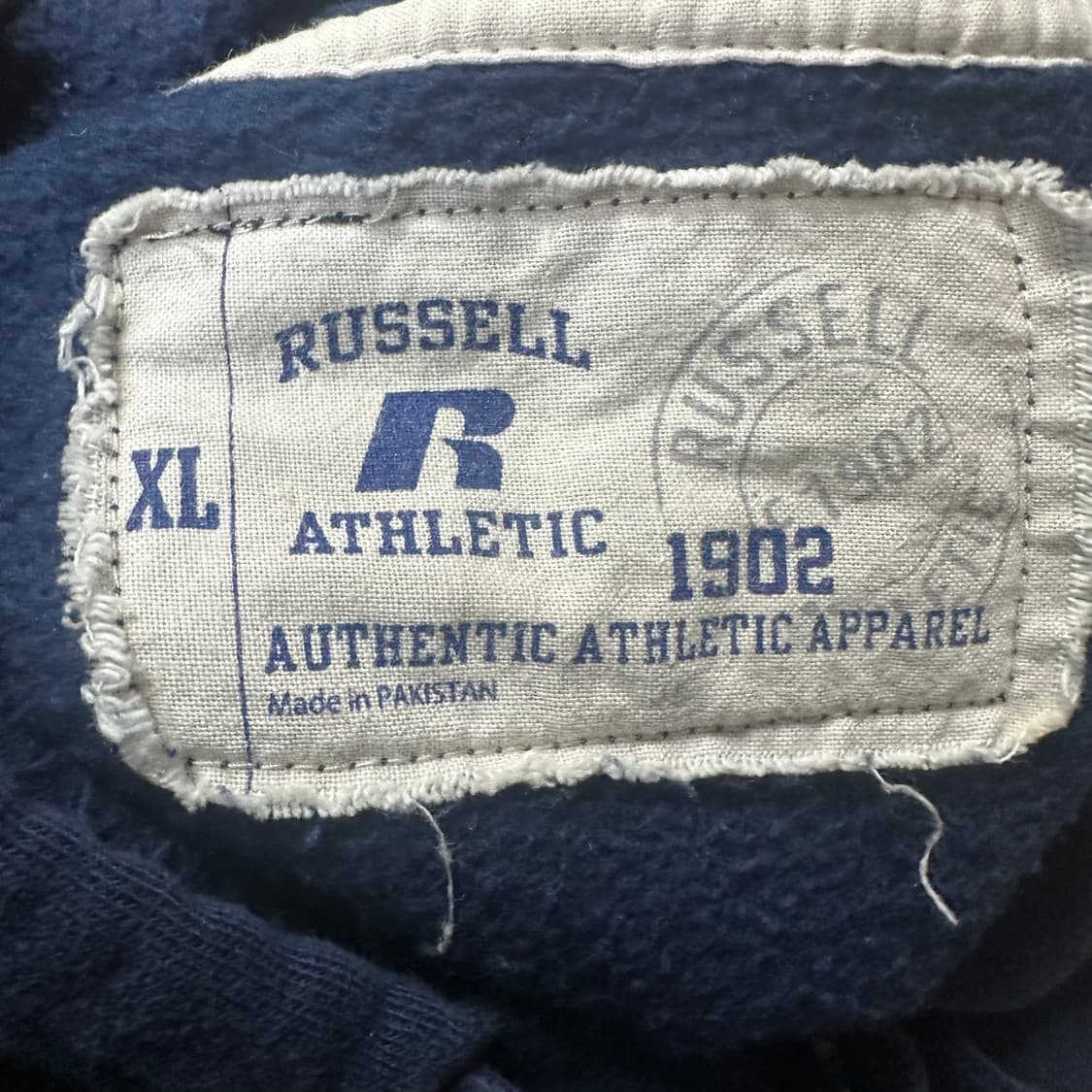 러셀 80‘s 샌디에이고 네이비후드집업 XL 상품이미지3