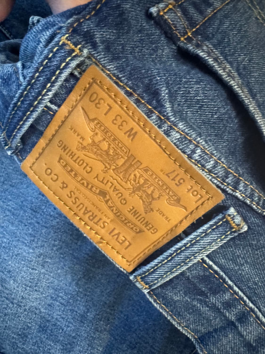 리바이스 517 프리미엄 33x30 상품이미지4