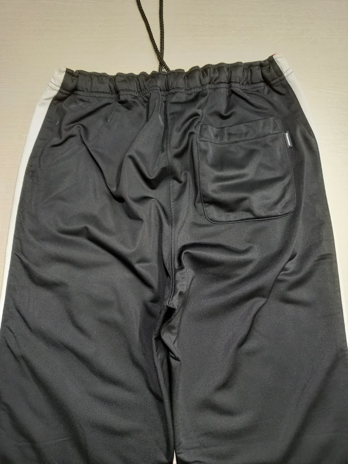 34 CONVERSE 봄가을용 스판 트레이닝하의 블랙 34-537 상품이미지4