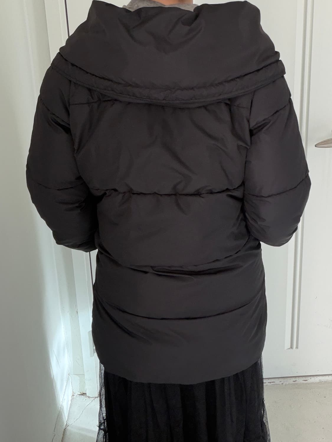 데님앤서플라이 블랙 푸퍼패딩 상품이미지4