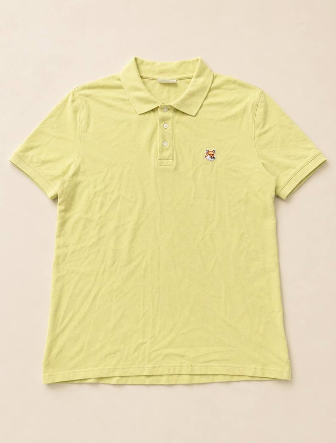 Maison kitsune 메종키츠네 옐로우 폭스 PK 상품이미지1