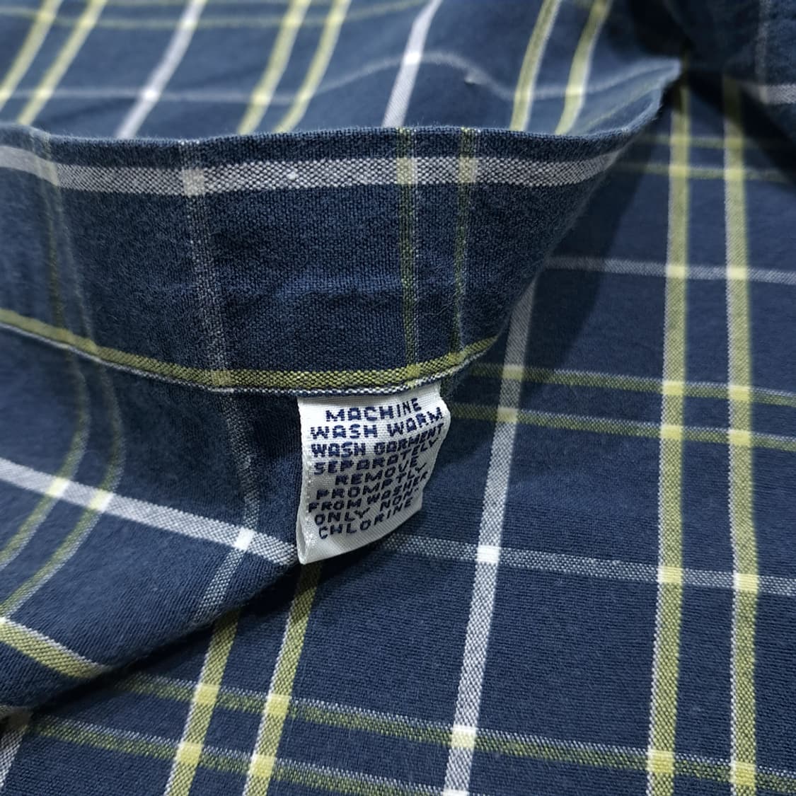 CK046 M 폴로 90s 클래식 체크 반팔 셔츠 남방 상품이미지5