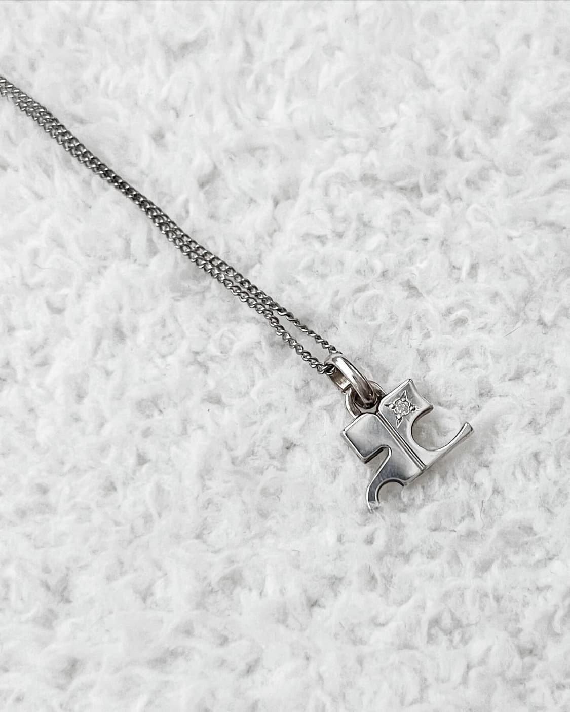 꾸레쥬 실버925목걸이 상품이미지3