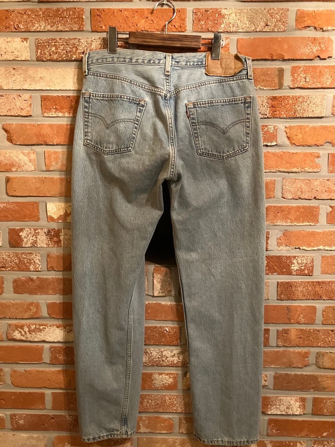 USA 빈티지 리바이스 501 데님 팬츠 상품이미지4