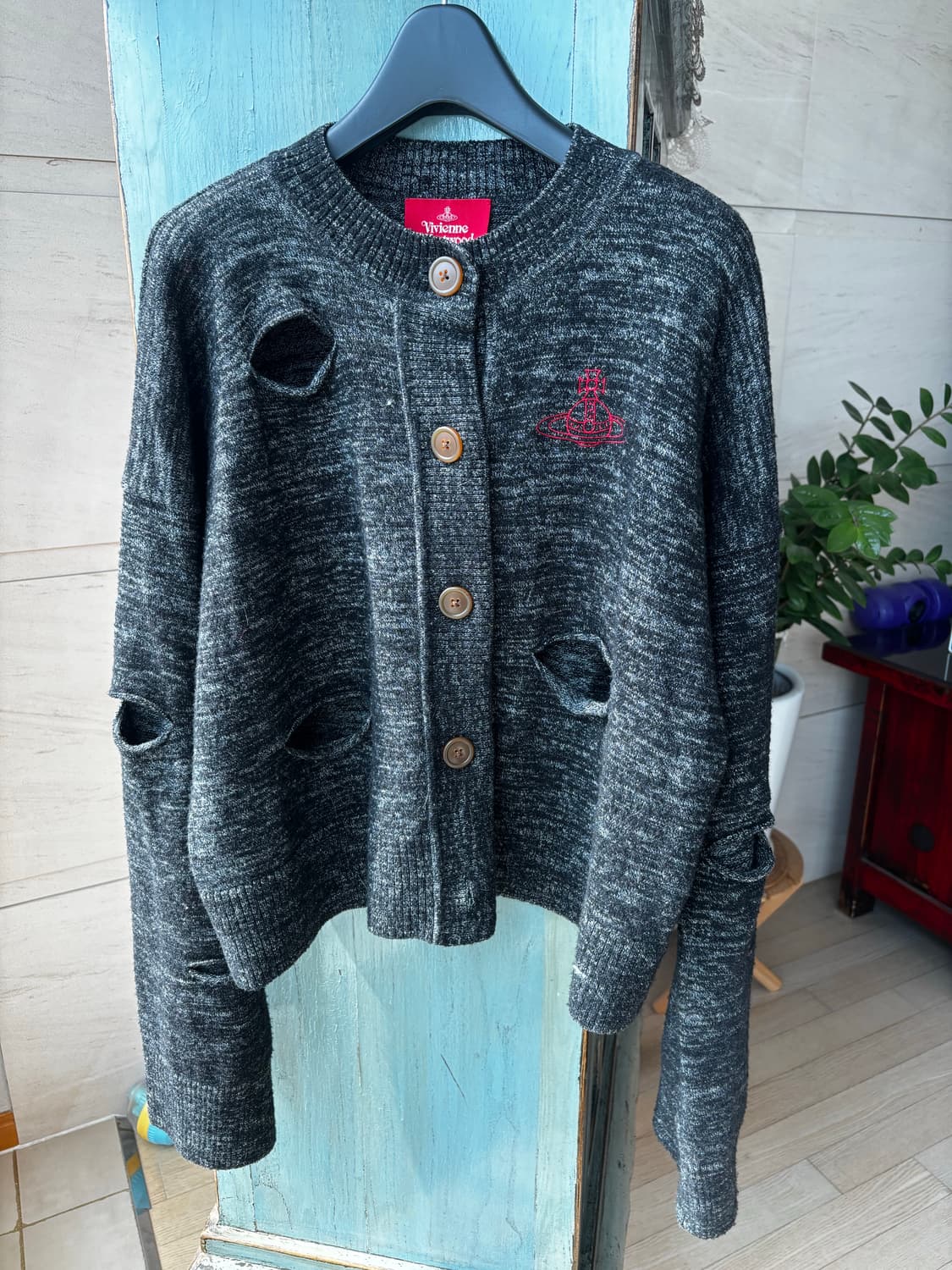 비비안웨스트우드 레드라벨 여성가디건 상품이미지1