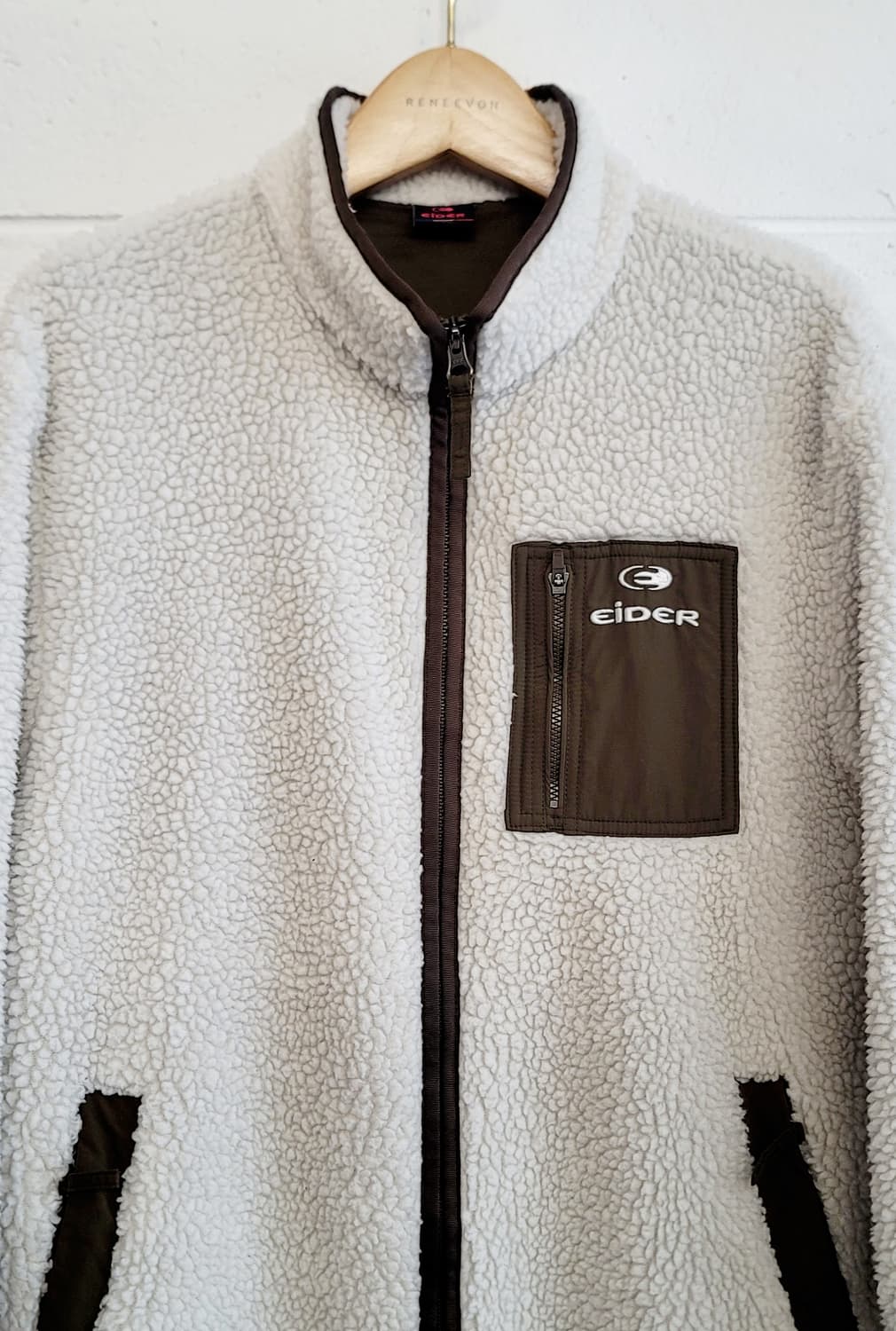 아이더(남여공용) 투웨이지퍼 후리스(뽀글이) 코트(자켓) 판매 상품이미지4