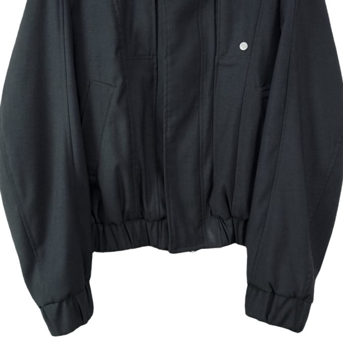 [애드오프] 프라그먼트 점퍼 블루종 자켓 챠콜 M19932 상품이미지5