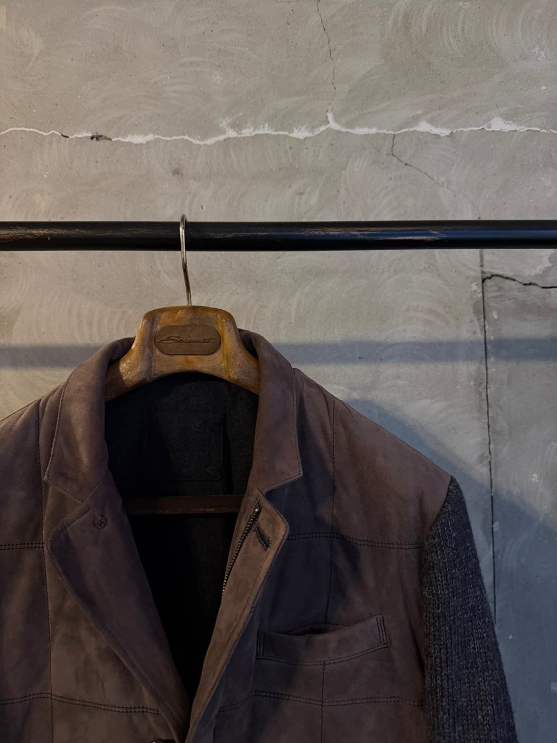 로가디스 스웨이드 레더 유틸리티 자켓 100 상품이미지4