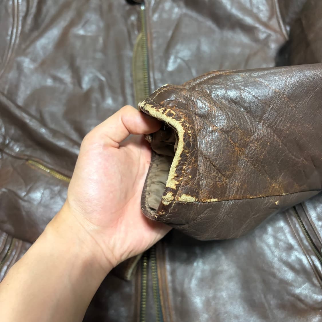 통가죽자켓 상품이미지5