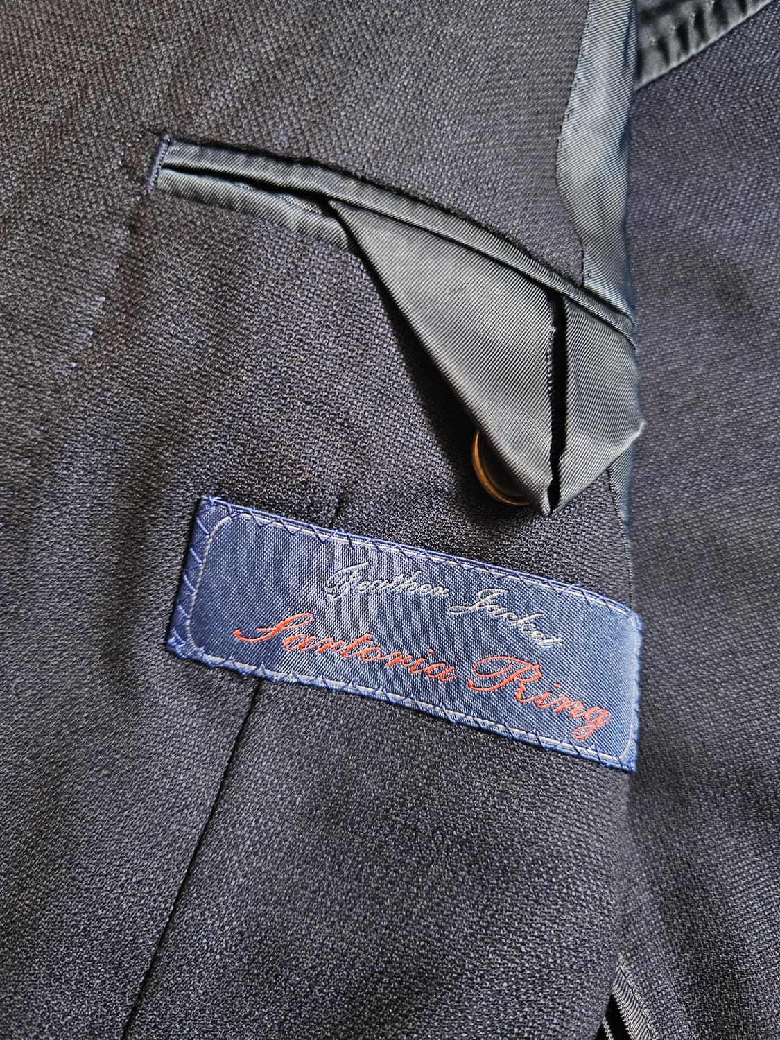 링자켓 울실크 블레이저 금장자켓 상품이미지6