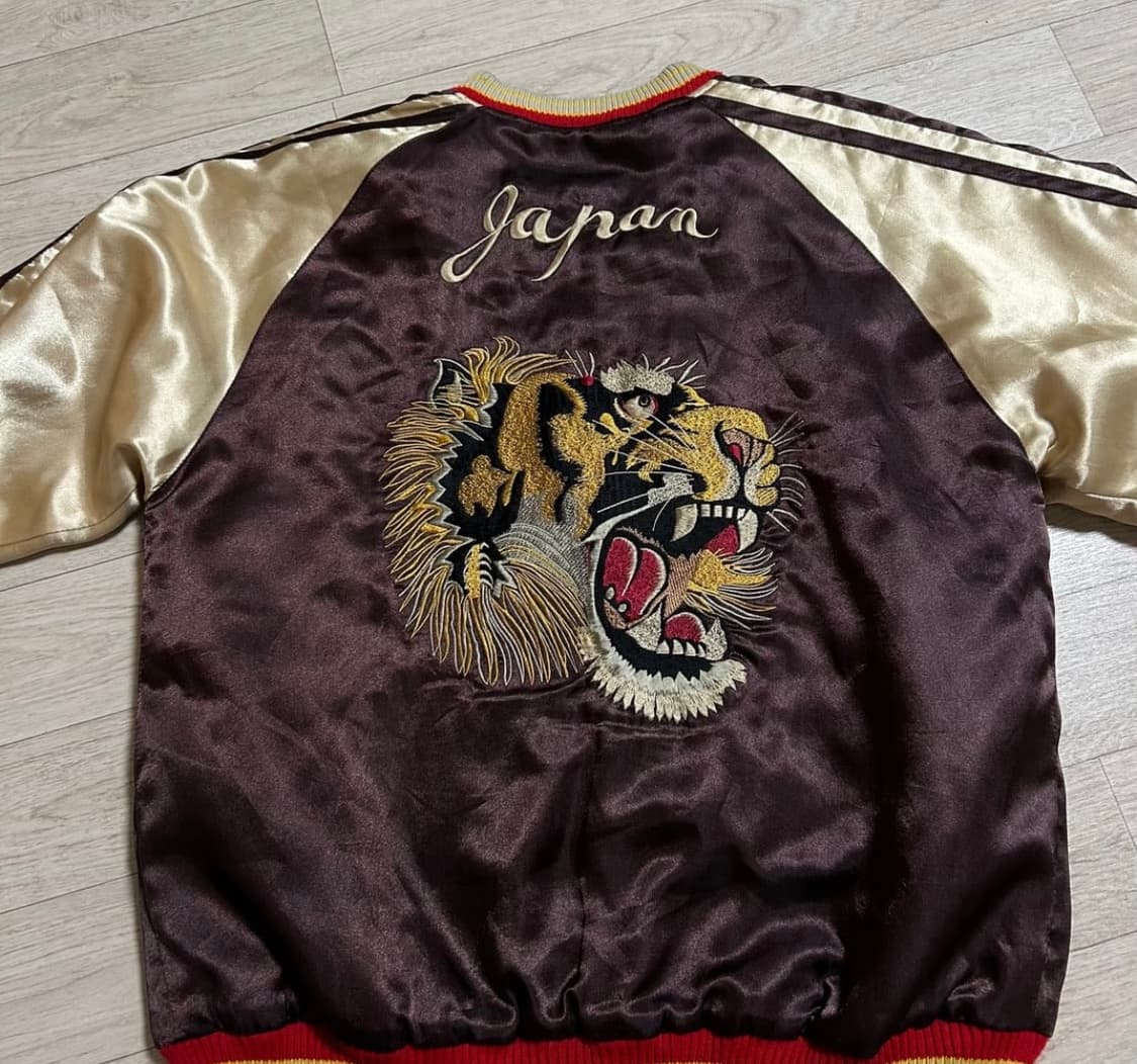 JPN 빈티지 호랑이 스카쟌 상품이미지3