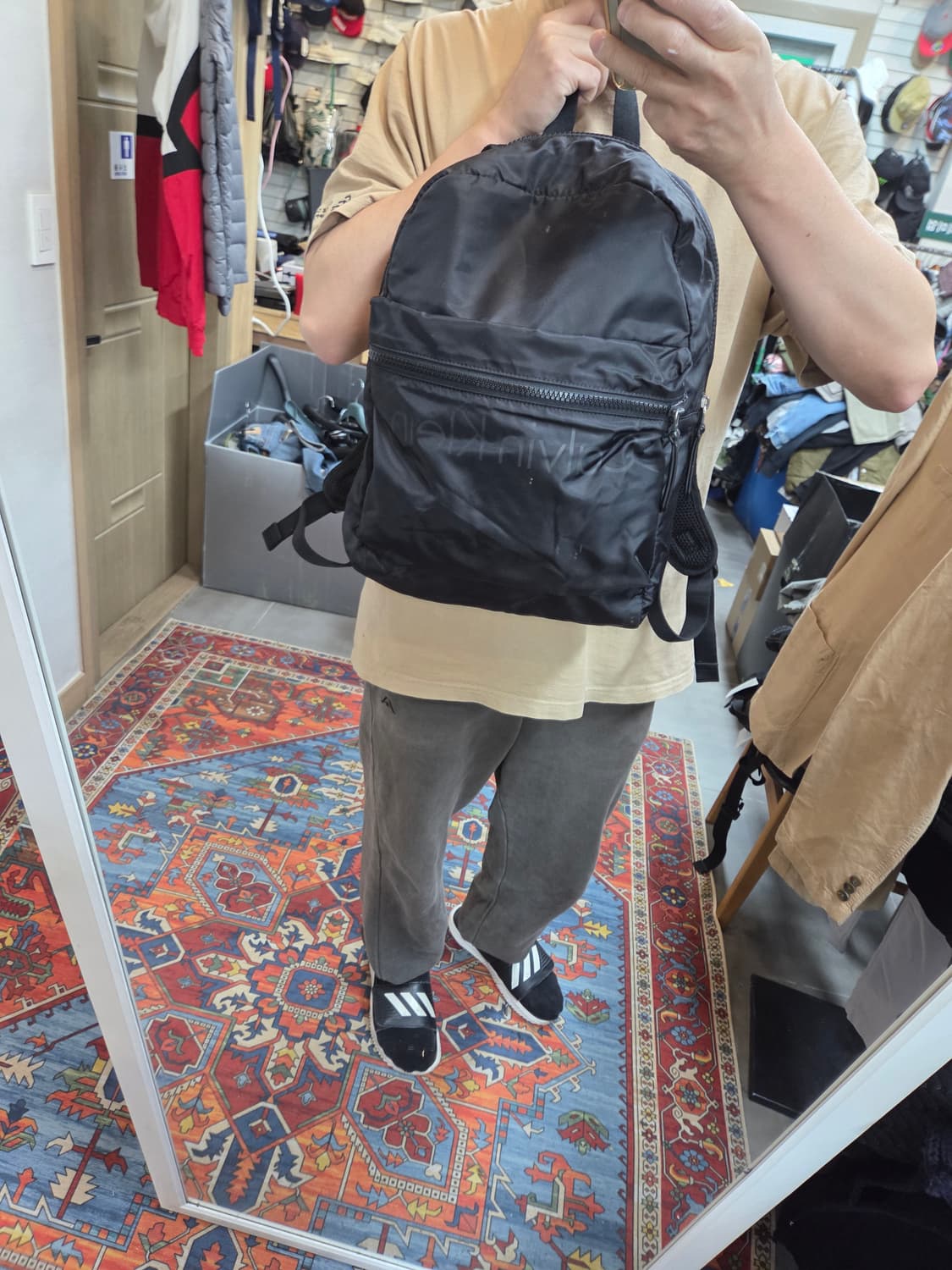 켈빈클라인 나일론 백팩  상품이미지7