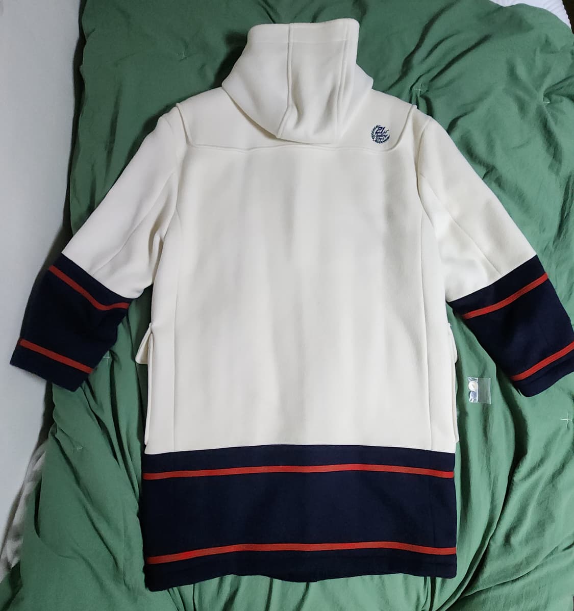 로맨틱크라운 시그니처 더플코트 오트밀 XL 상품이미지2