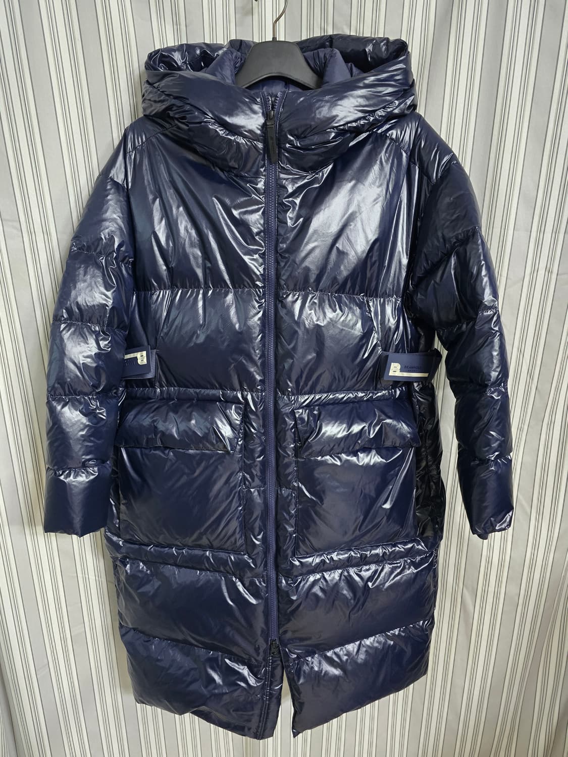 (100) 빈폴스포츠 빅포켓롱루퍼다운패딩BO9X38E04R 상품이미지2