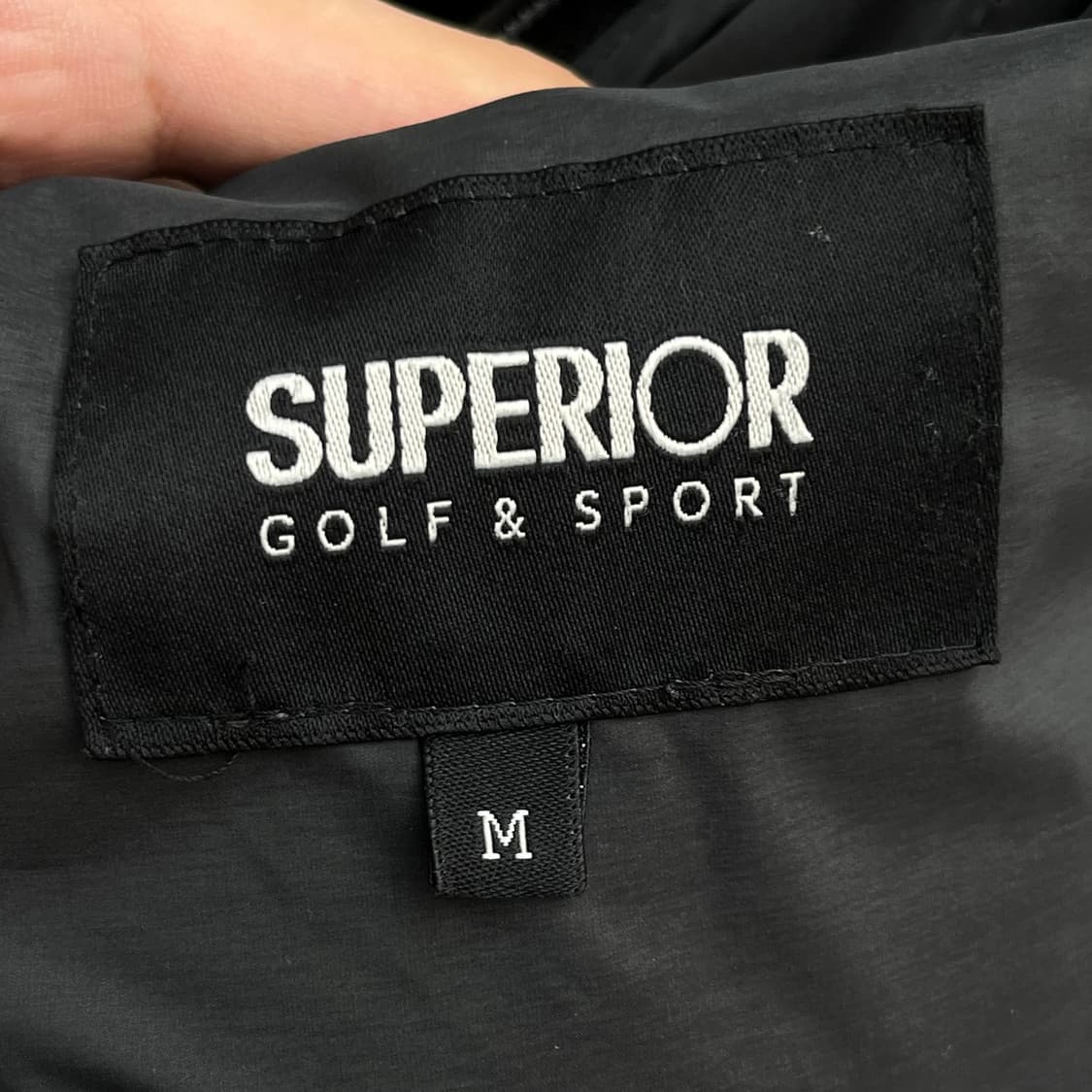 슈페리어 남성 튜브 경량패딩 자켓 M(100) 상품이미지3