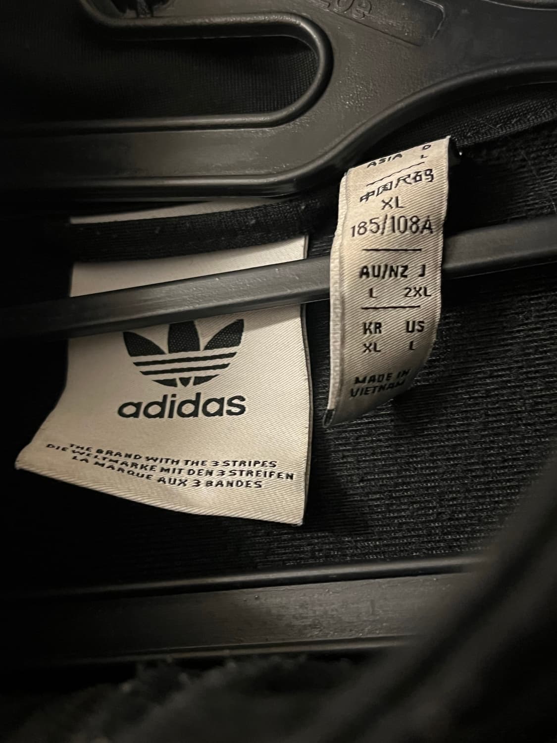 아디다스 루즈핏 파이어버드 져지 블랙 [XL] 상품이미지4