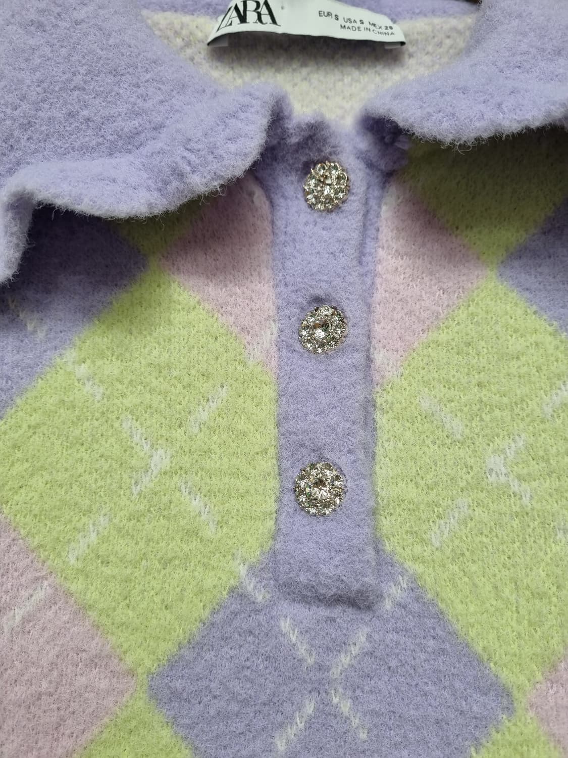 (택포) 자라 세일러카라 니트 상품이미지5