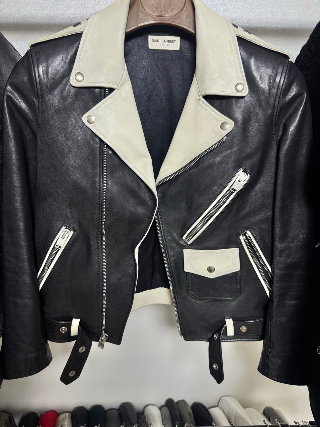 생로랑 14ss L17 바이컬러 상품이미지1