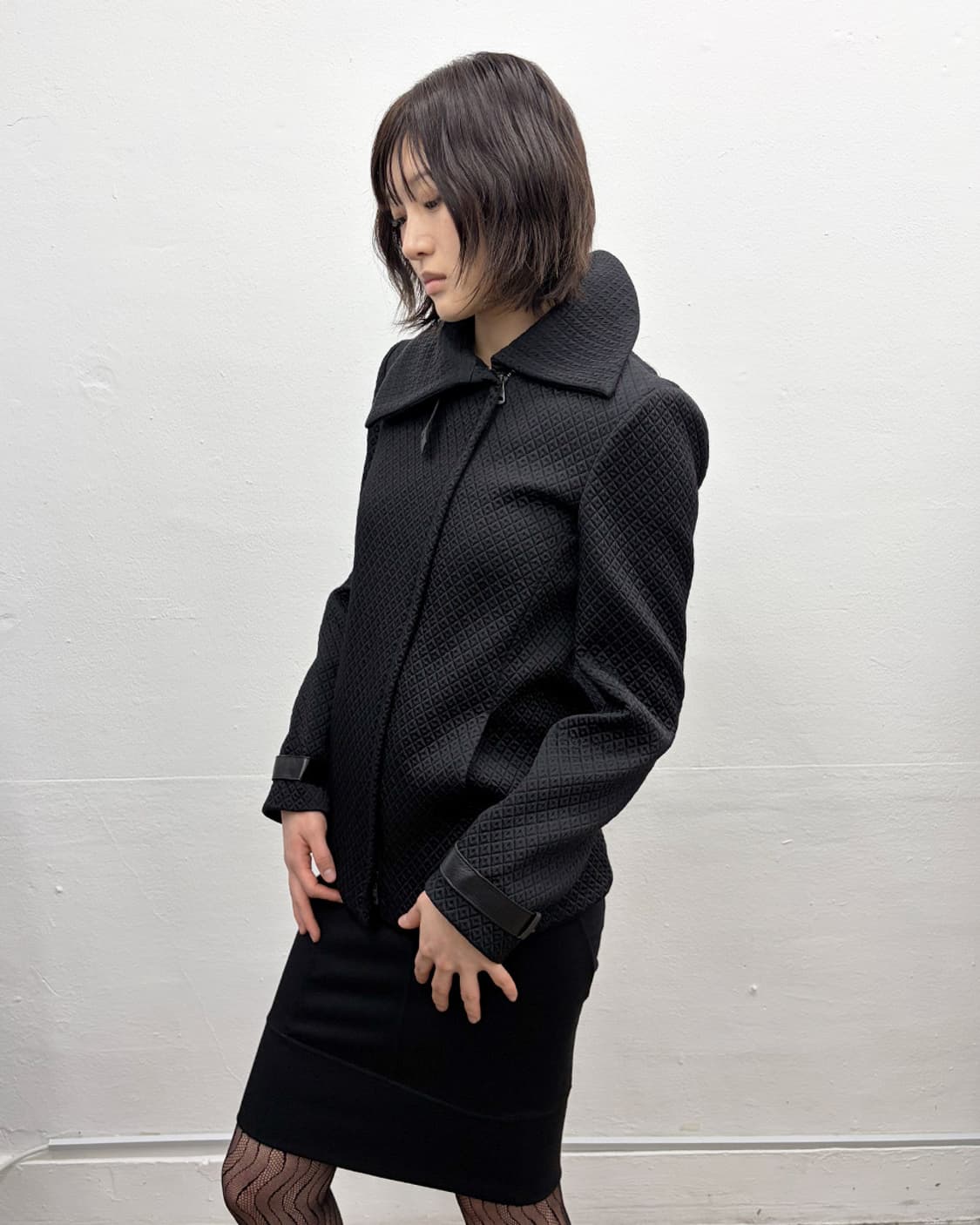 00s 엠포리오 아르마니 퀼티드 자켓 상품이미지4