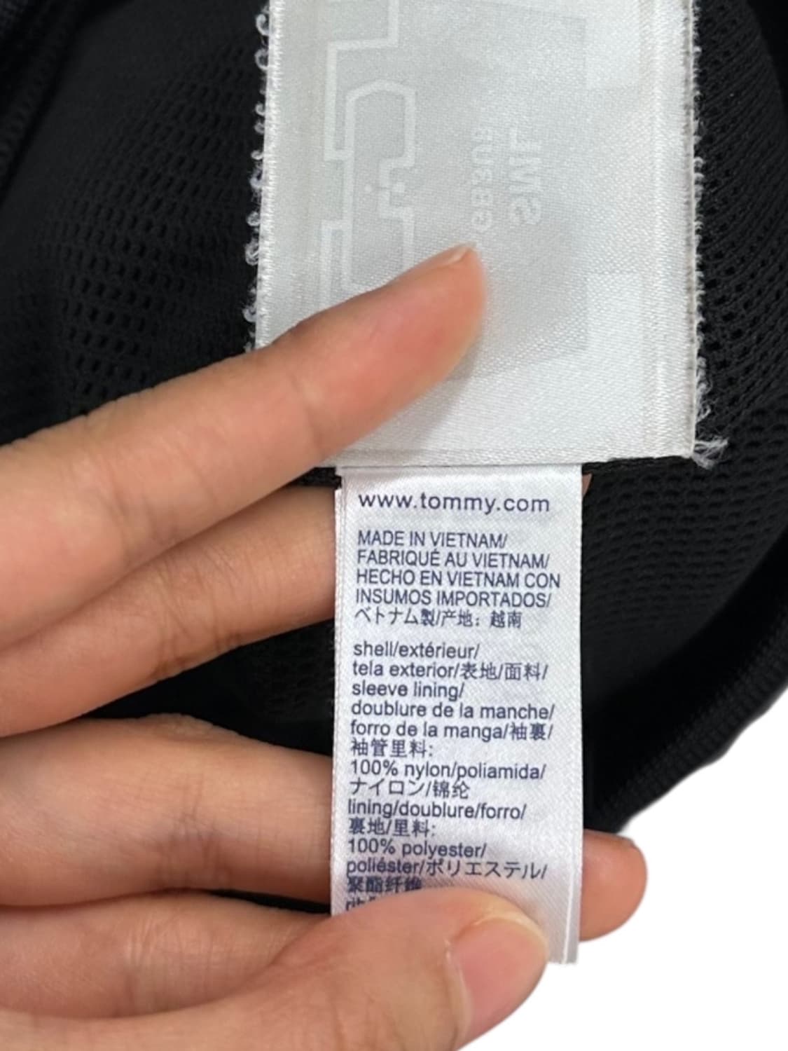 타미힐피거 바람막이 자켓 블랙 (L~XL)  상품이미지10