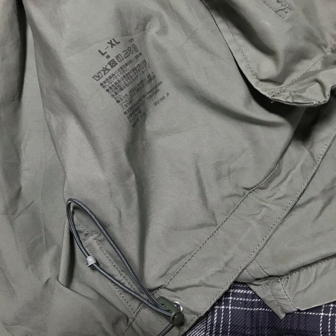 무인양품 재팬 슈퍼 오버핏 투웨이 유틸리티 자켓 상품이미지4