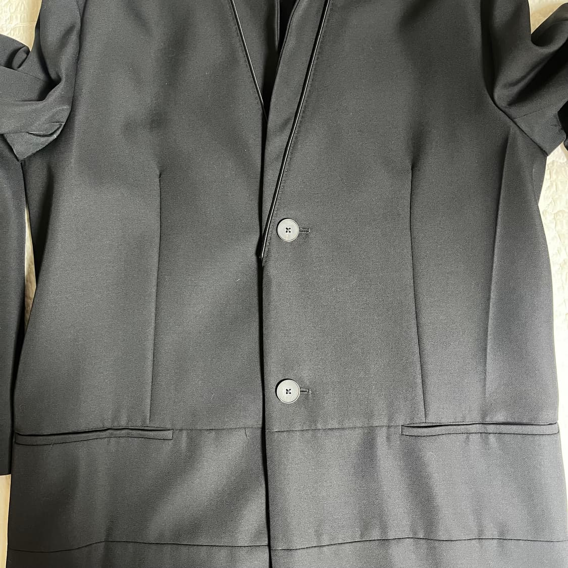 하이더아커만 20SS 사틴 울 오피서 코트 상품이미지3