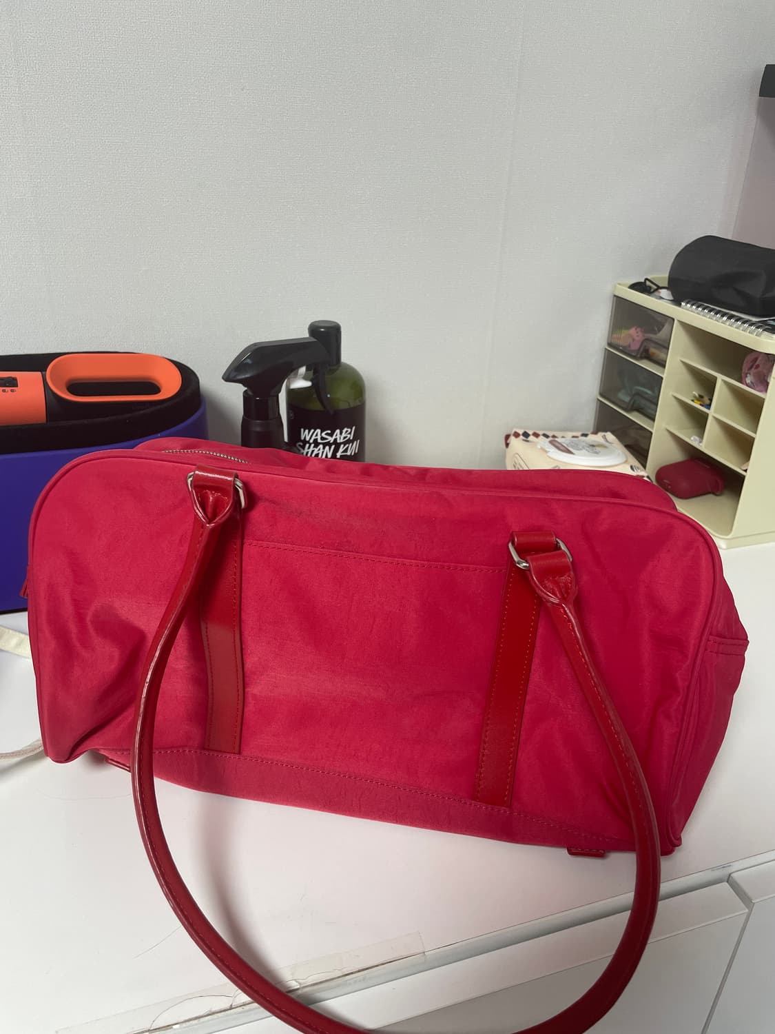 마뗑킴 레드 스포티 토트백 상품이미지3