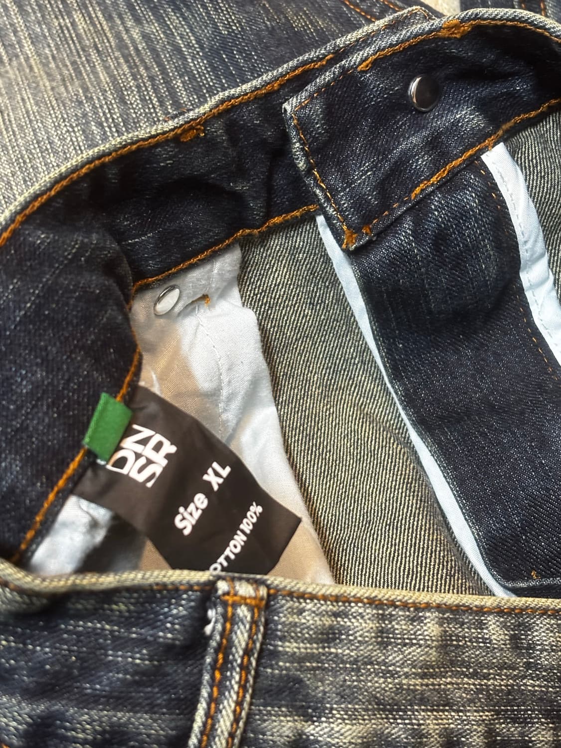 DNSR 와이드 커브드 데님 팬츠  상품이미지7