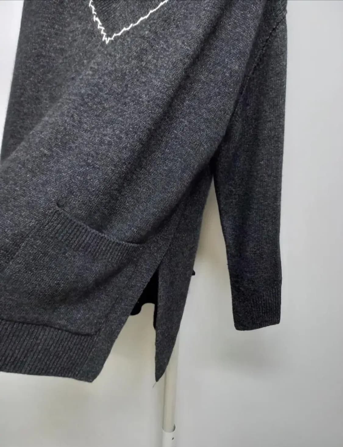 새 세컨플로어 캐시미어 블랜 롱 니트 55~77 상품이미지6