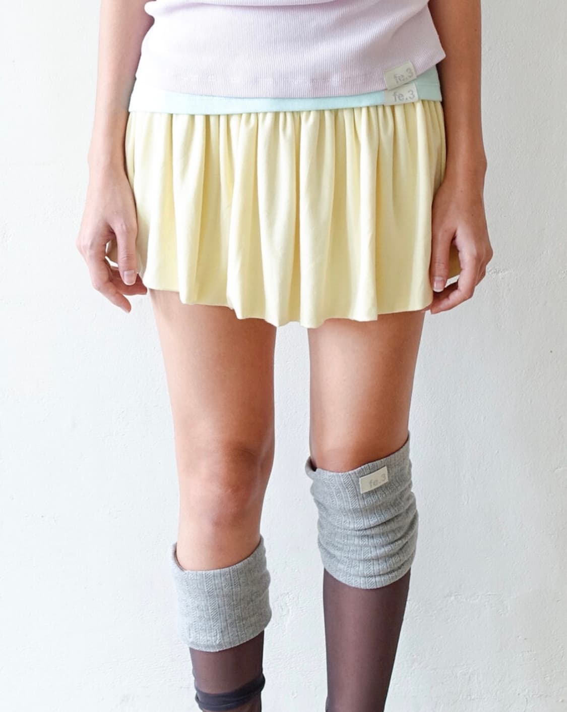 샵페어리 yuzu skirt 레몬  상품이미지1
