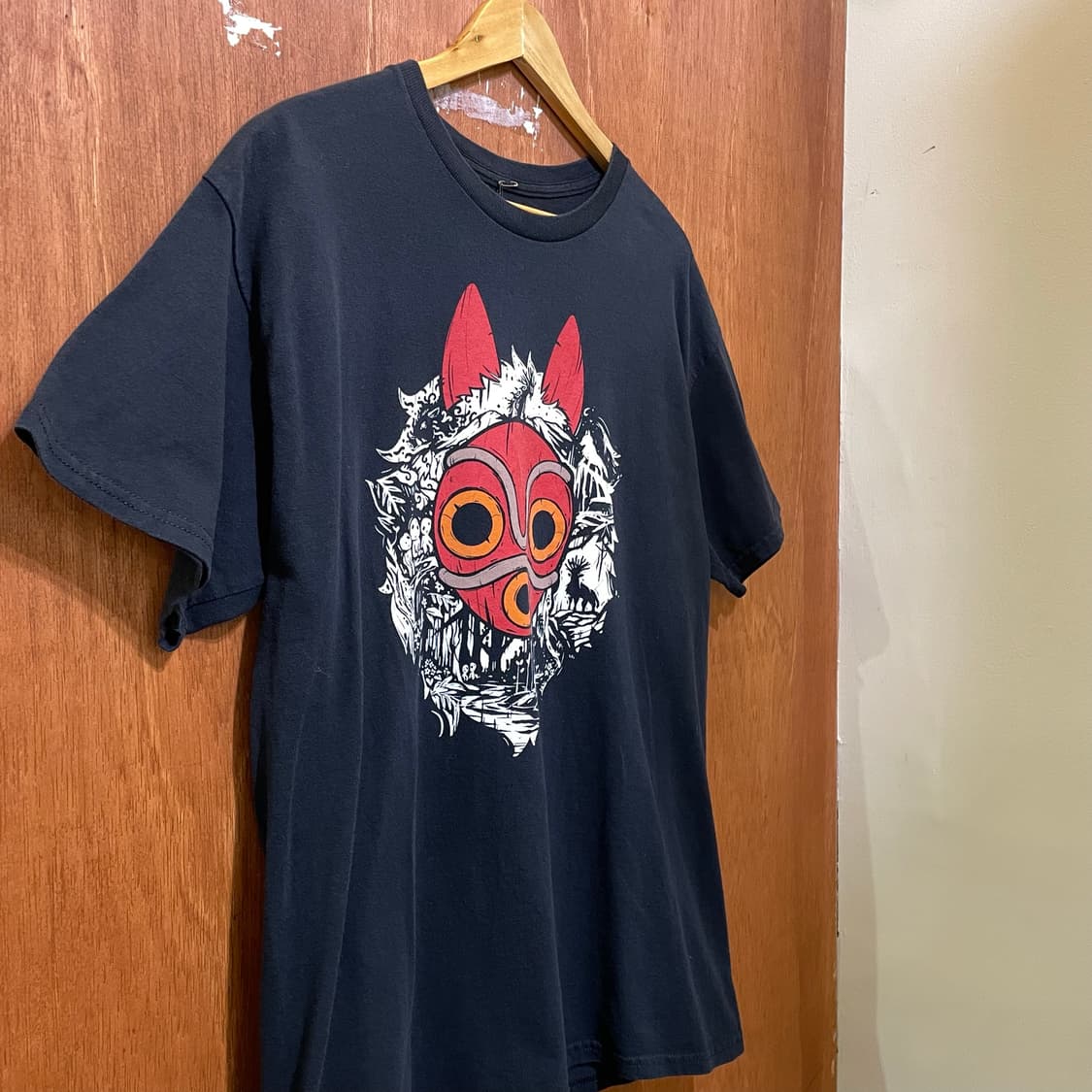 (L) MONONOKE 모노노케 히메 원령공주 프린팅 반팔티 상품이미지3