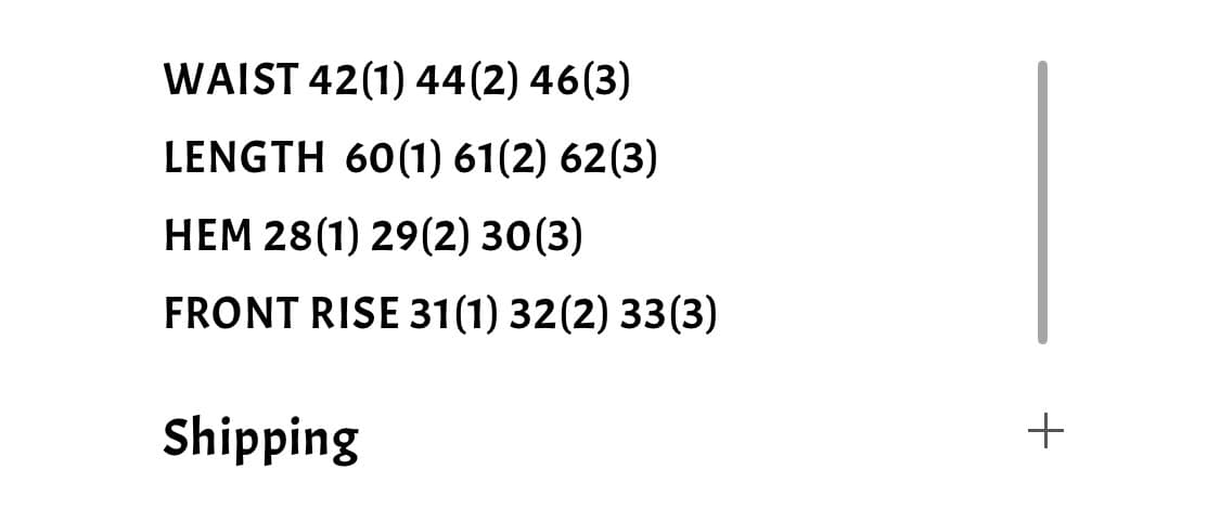 [1] 뤡코즈 커티드 쇼츠 상품이미지3