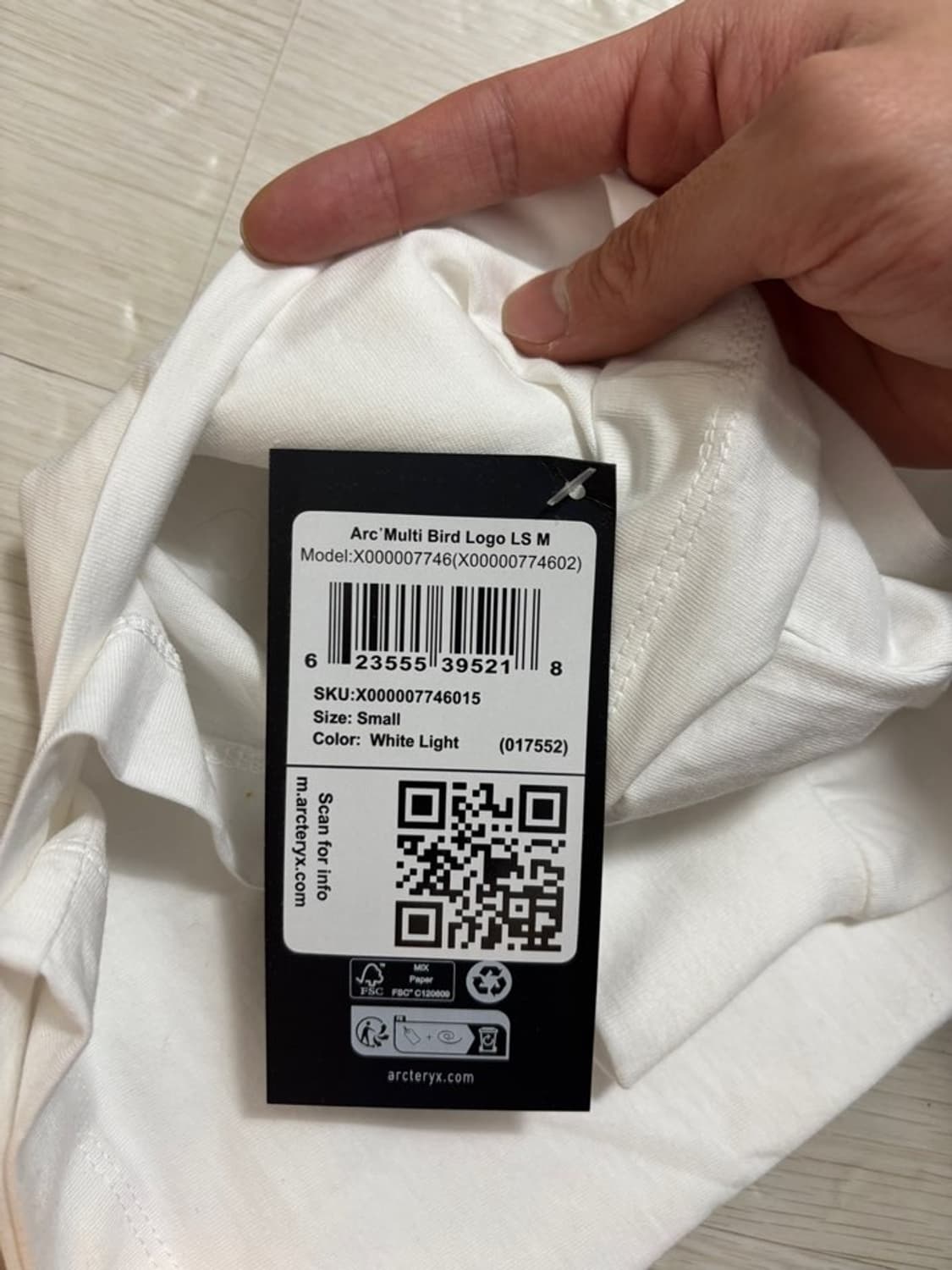 아크테릭스 롱슬리브 상품이미지3