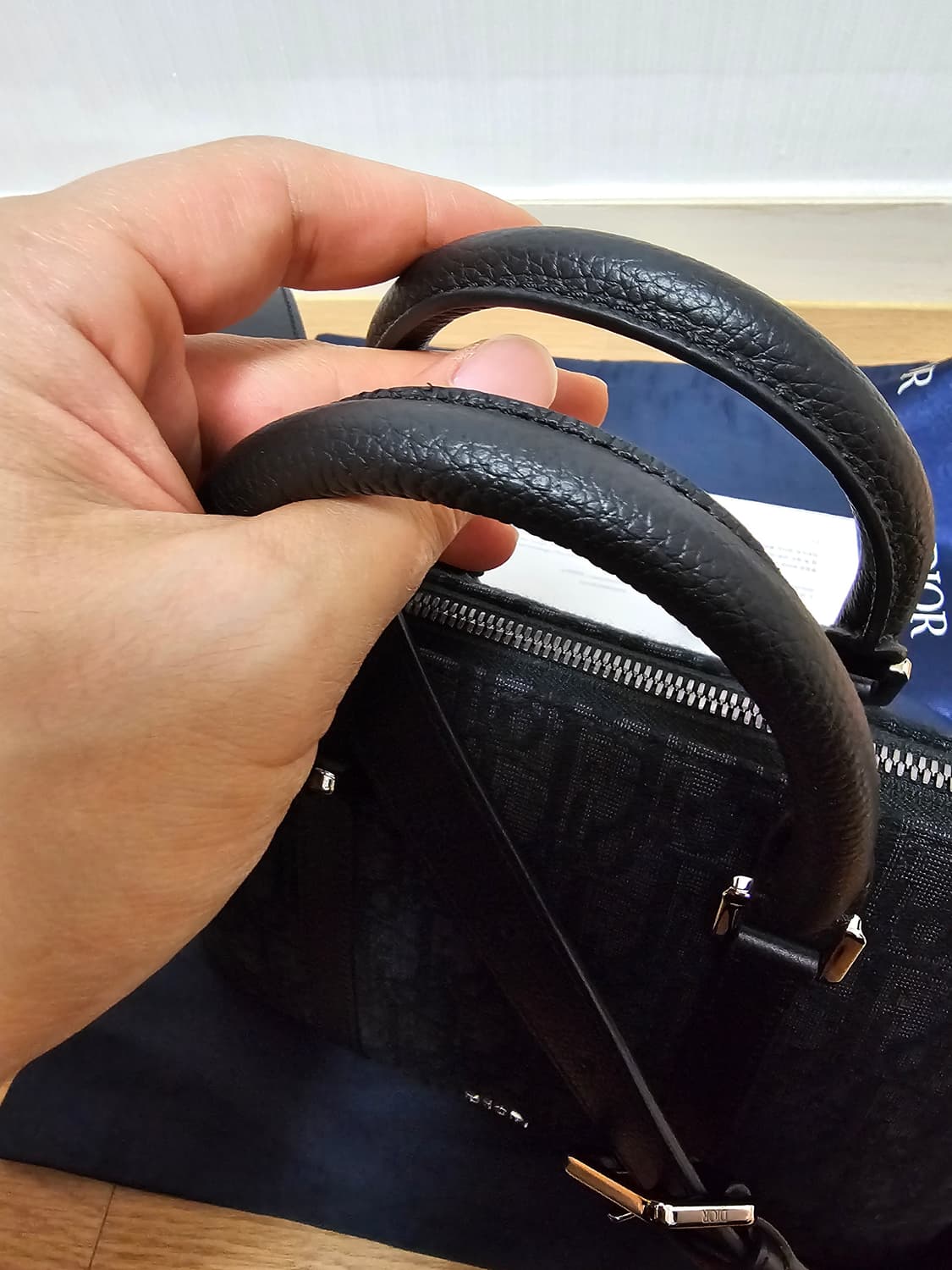 디올 오블리크 위켄더25 키폴 토트 크로스백 상품이미지9