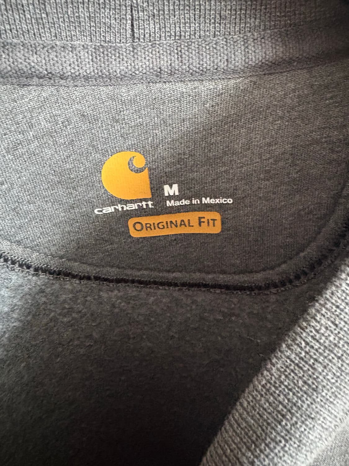칼하트 US 기모 맨투맨 카본색상 상품이미지3