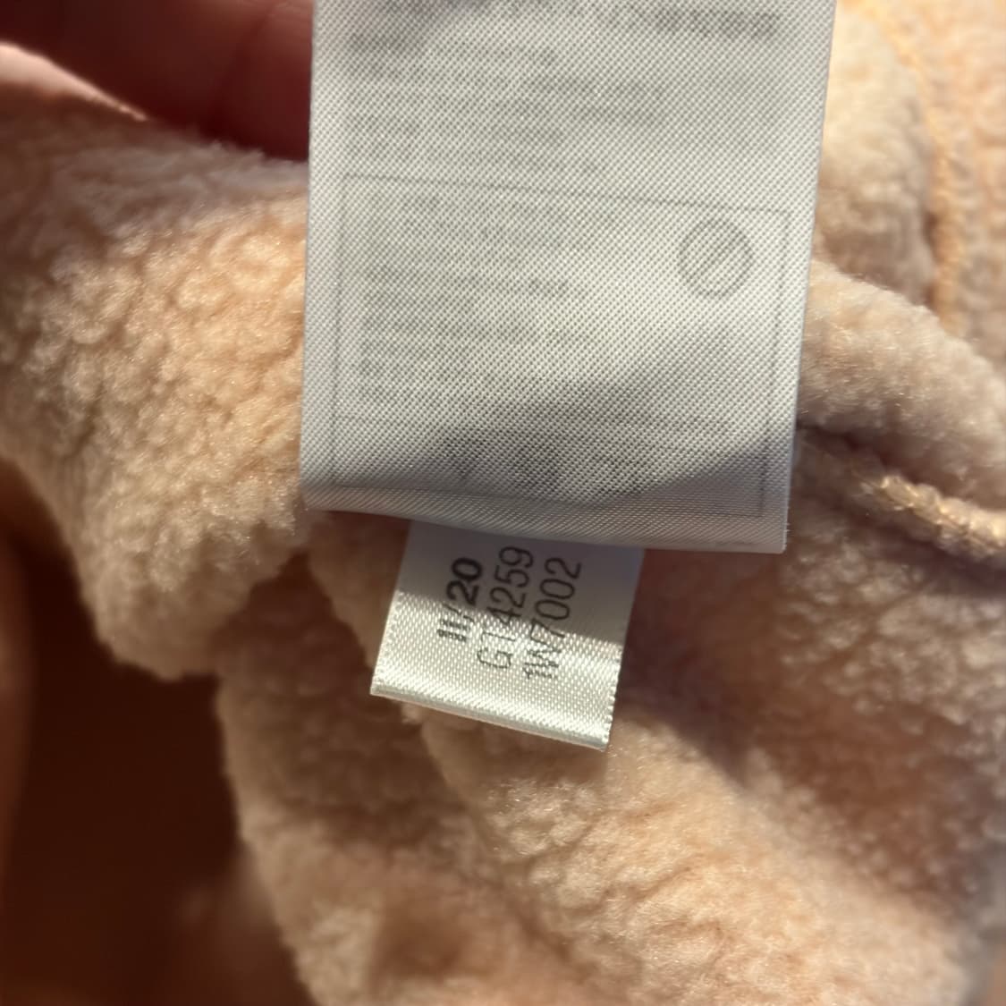 [S] 아디다스 파이어버드 삼선 플리스 하프집업 살구 C726 상품이미지8