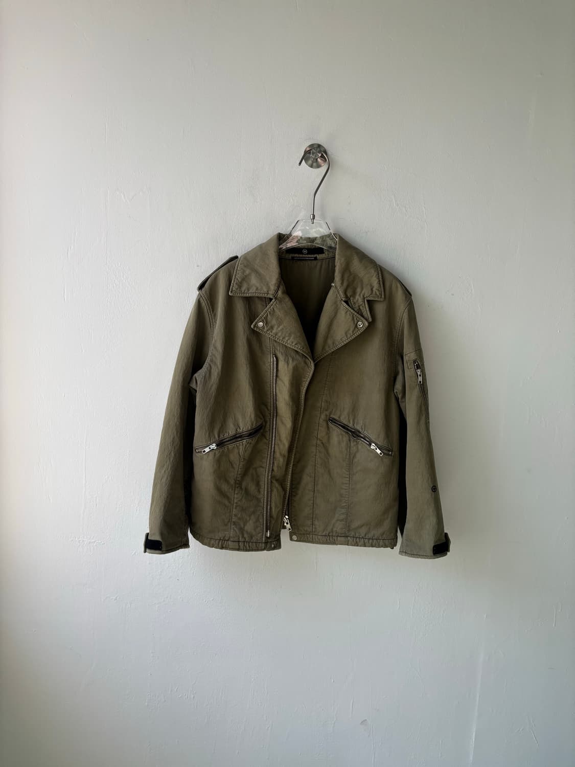 스톤 아일랜드 90s 하이넥 밀리터리 자켓 상품이미지2