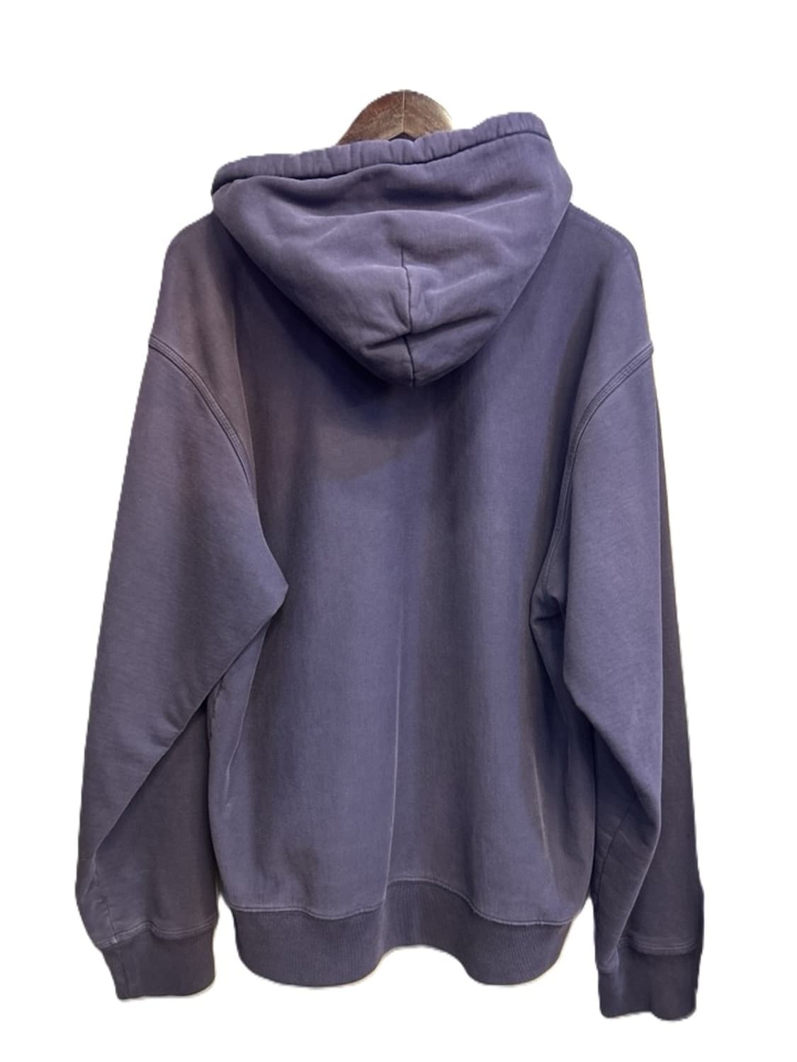 스투시 피그먼트 워싱 로고 후드티 상품이미지2