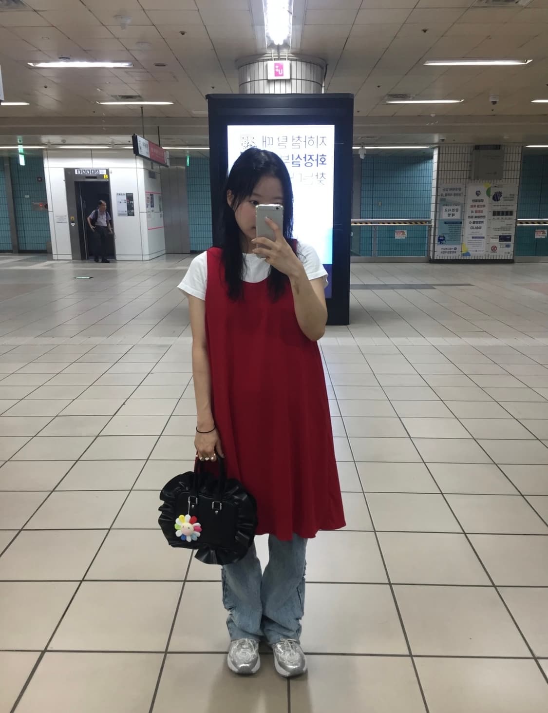 mm6 sleeveless layered dress 상품이미지10