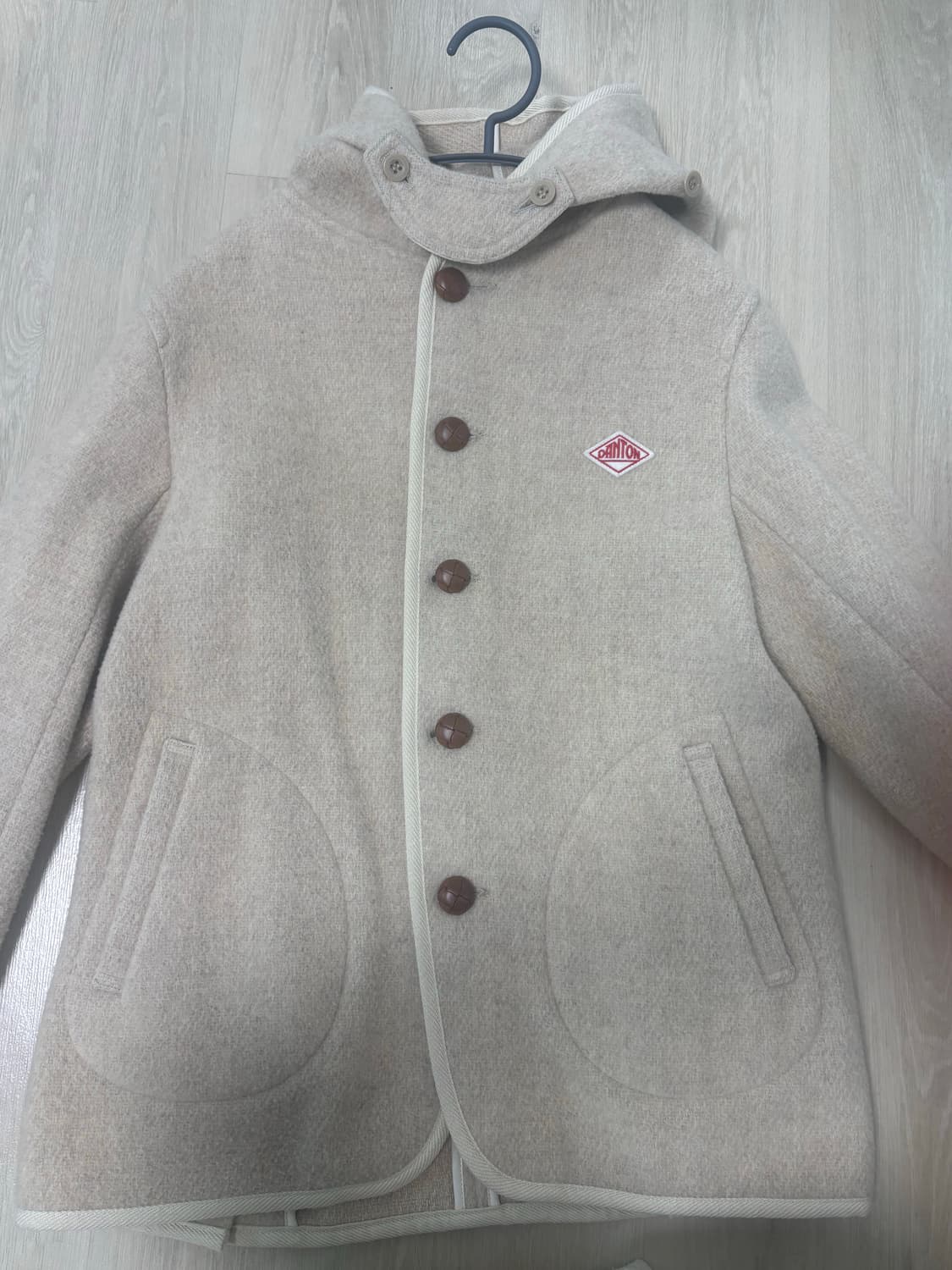 단톤 울 후드 자켓 상품이미지1