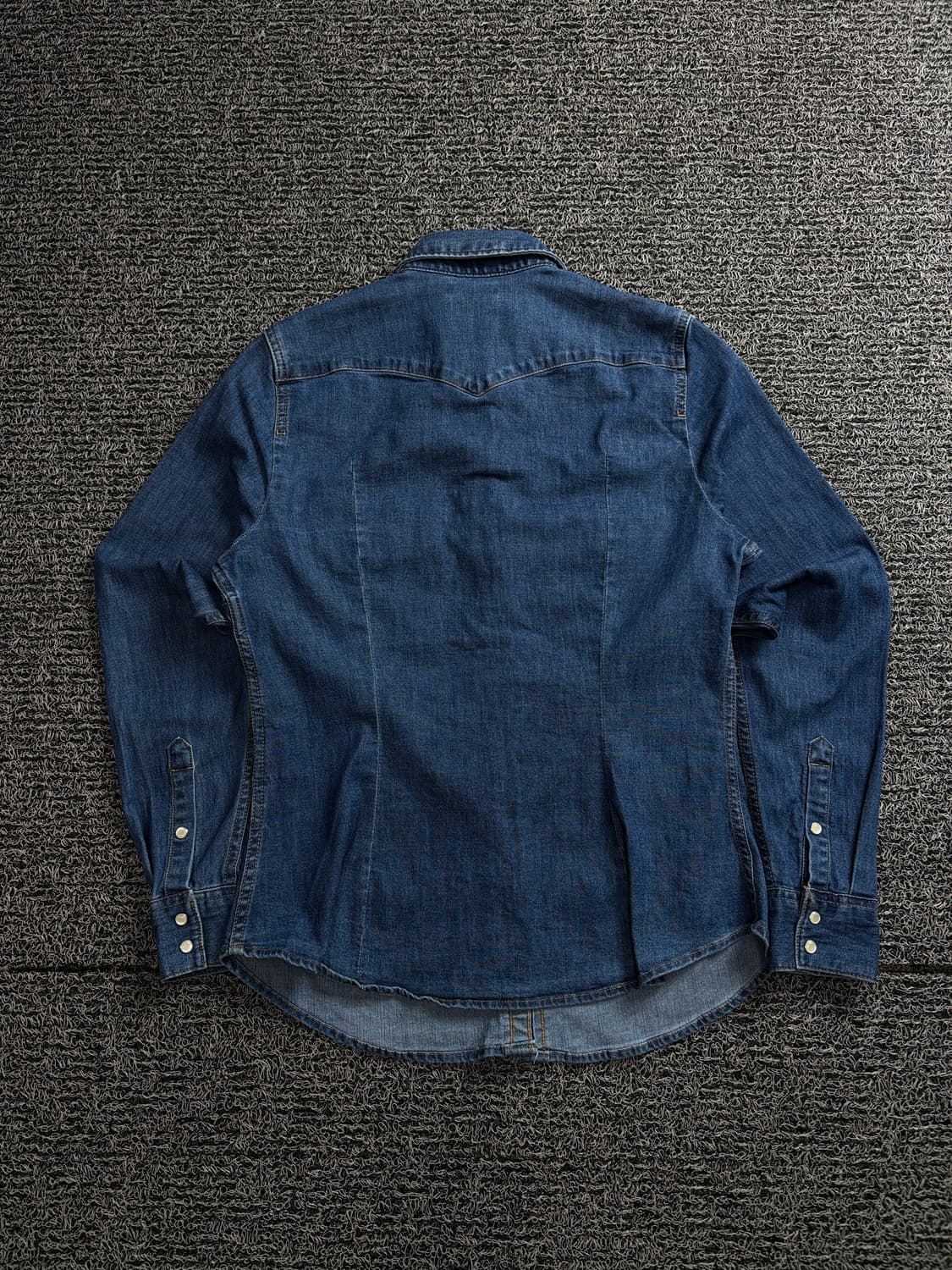 리바이스 USA 오리지날 우먼스 웨스턴 데님 셔츠 1499 상품이미지4