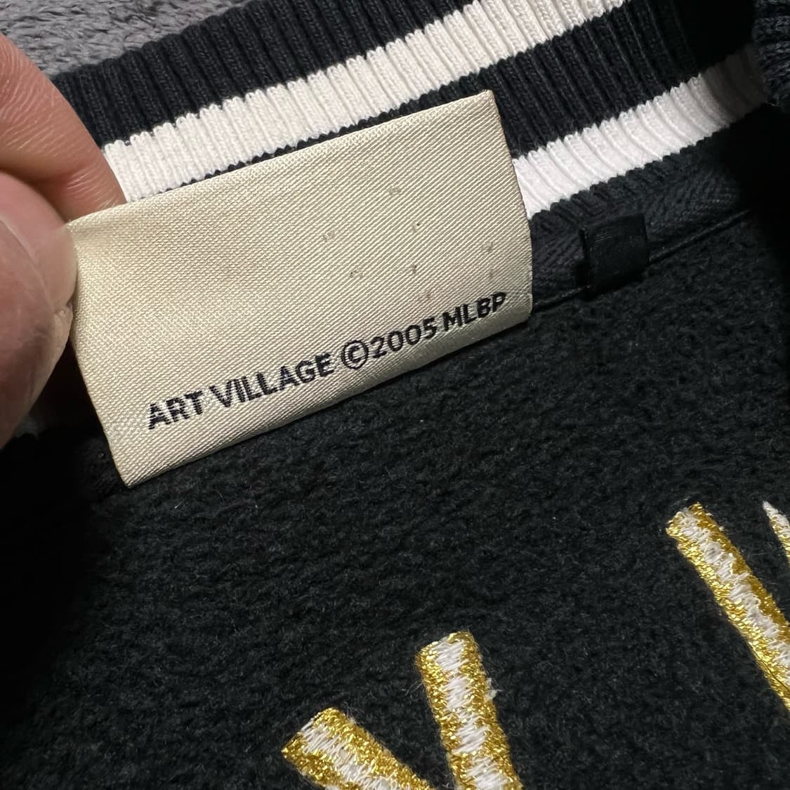 00's MLB 뉴욕양키즈 스웻 스타디움자켓 상품이미지7